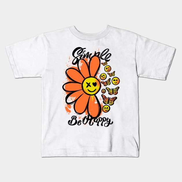 Sun Flower Kids T-Shirt by Ryuga